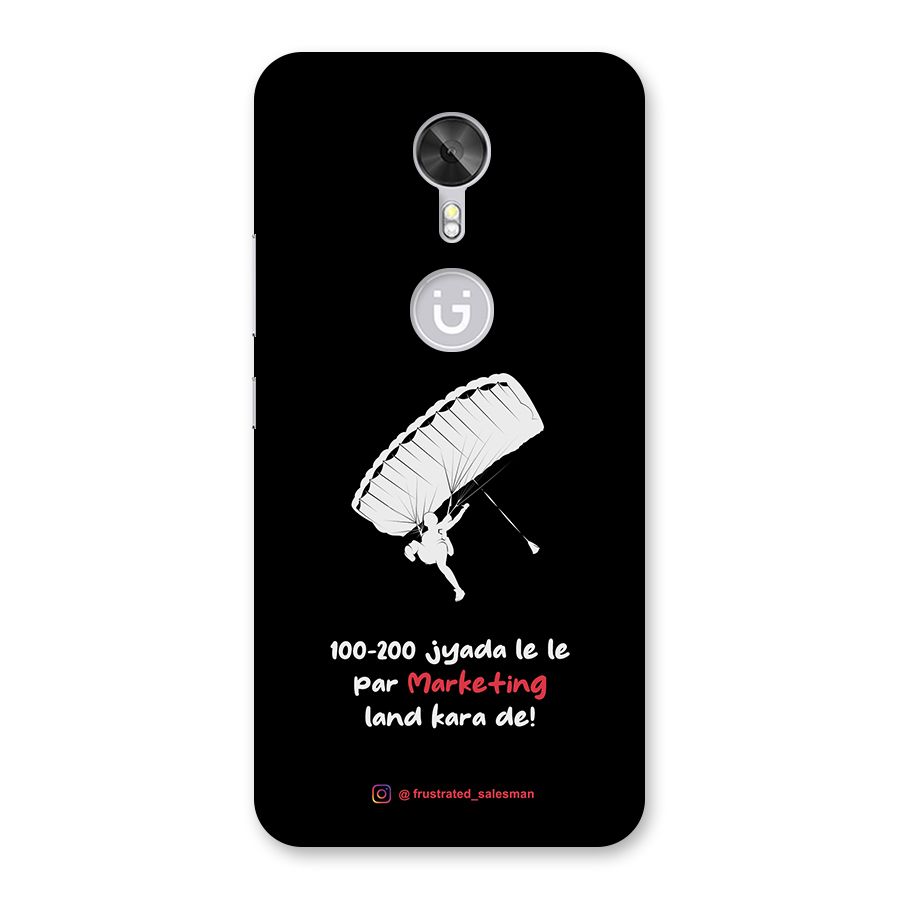 Marketing Land Kara De Black Back Case for Gionee A1