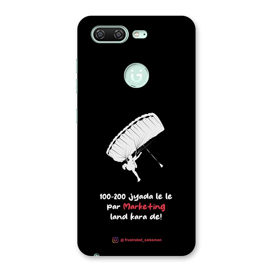 Marketing Land Kara De Black Back Case for Gionee S10