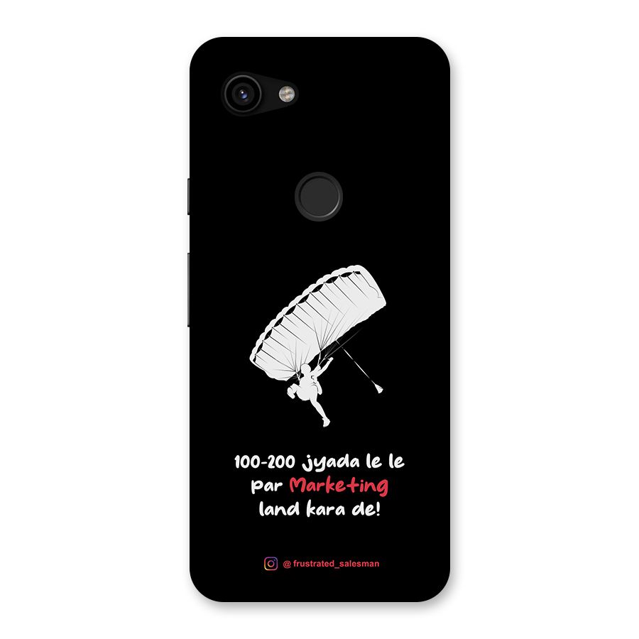 Marketing Land Kara De Black Back Case for Google Pixel 3a