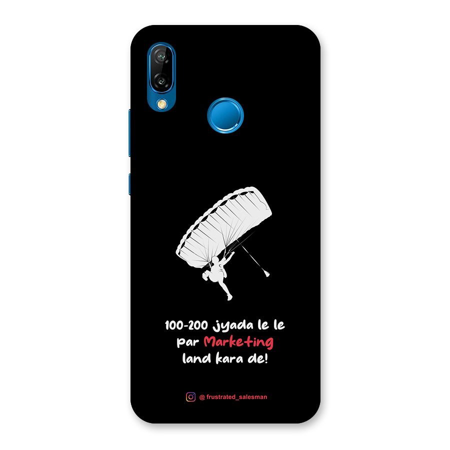 Marketing Land Kara De Black Back Case for Huawei P20 Lite
