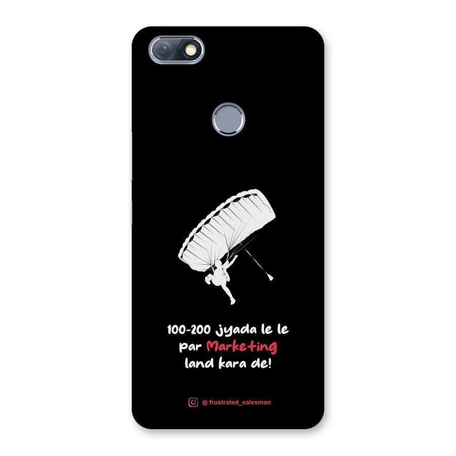 Marketing Land Kara De Black Back Case for Infinix Note 5