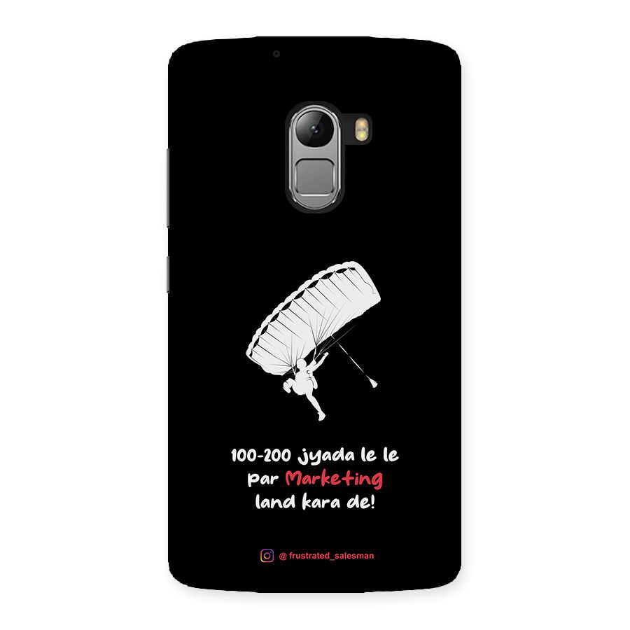 Marketing Land Kara De Black Back Case for Lenovo K4 Note