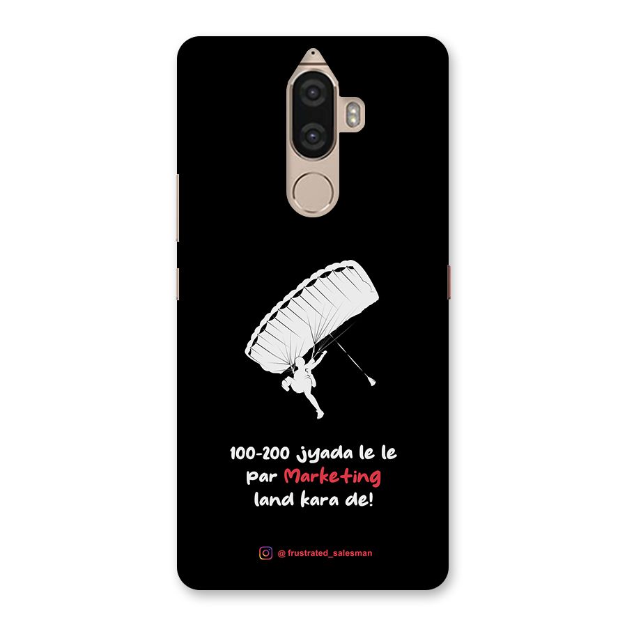 Marketing Land Kara De Black Back Case for Lenovo K8 Note