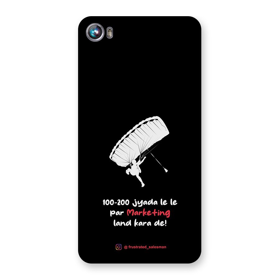 Marketing Land Kara De Black Back Case for Micromax Canvas Fire 4 A107