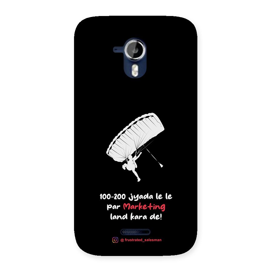 Marketing Land Kara De Black Back Case for Micromax Canvas Magnus A117