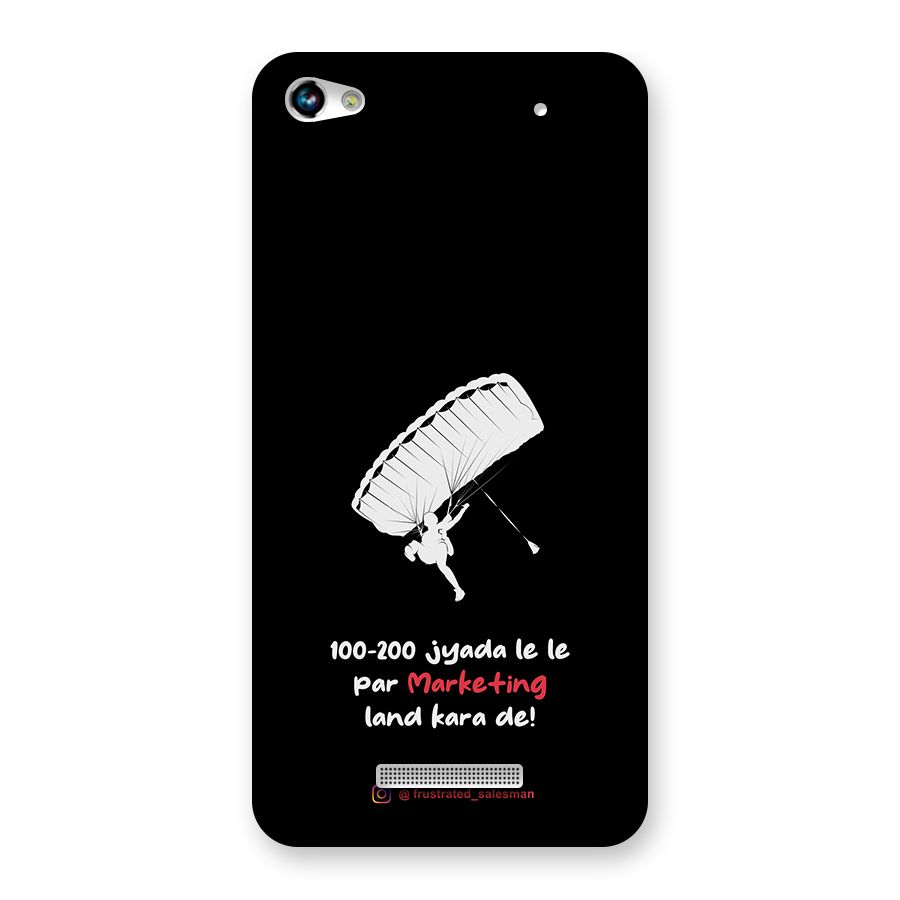 Marketing Land Kara De Black Back Case for Micromax Hue 2