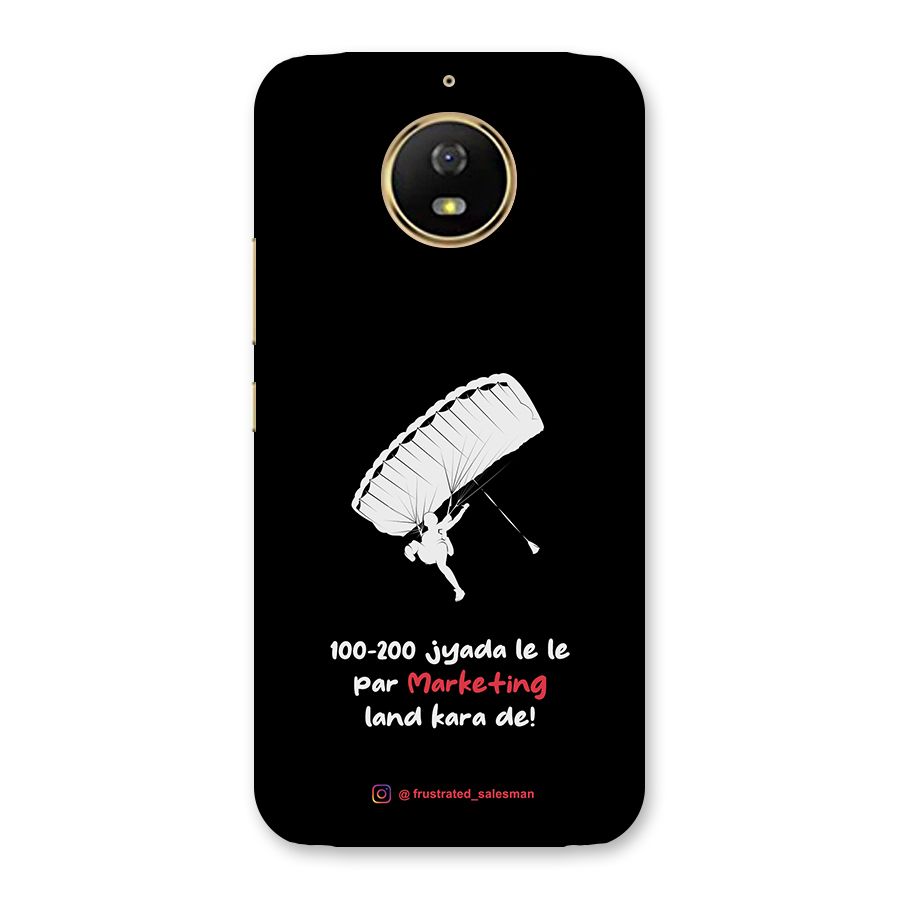 Marketing Land Kara De Black Back Case for Moto G5s