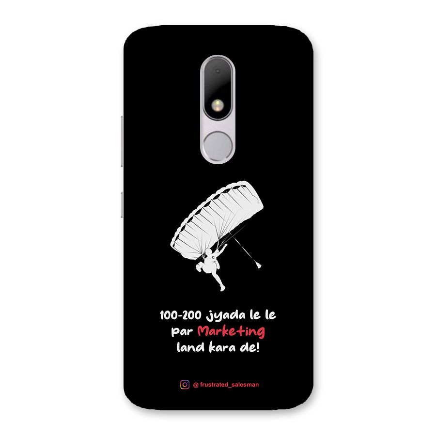 Marketing Land Kara De Black Back Case for Moto M
