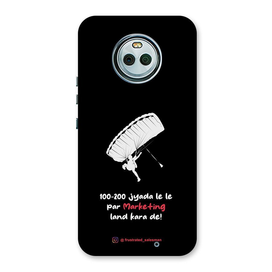Marketing Land Kara De Black Back Case for Moto X4