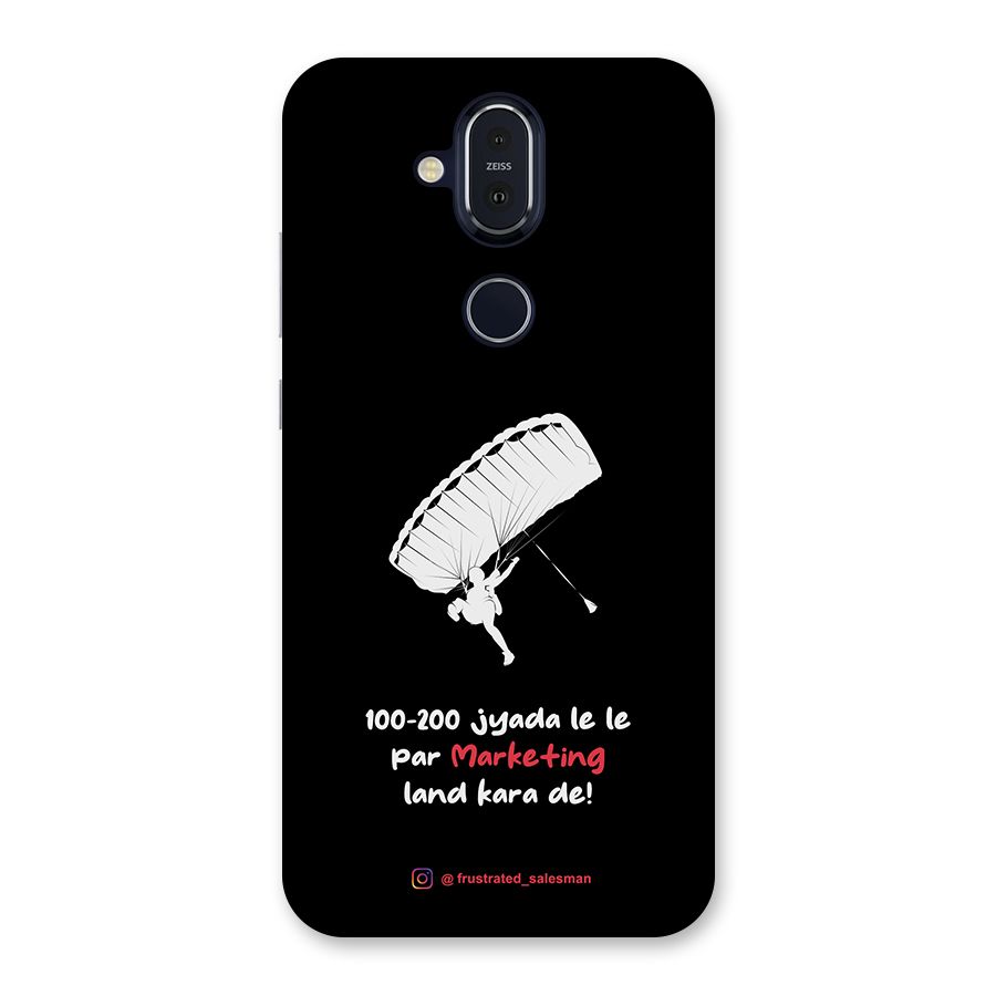 Marketing Land Kara De Black Back Case for Nokia 8.1