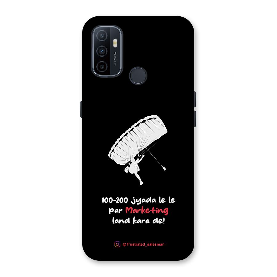 Marketing Land Kara De Black Back Case for Oppo A32