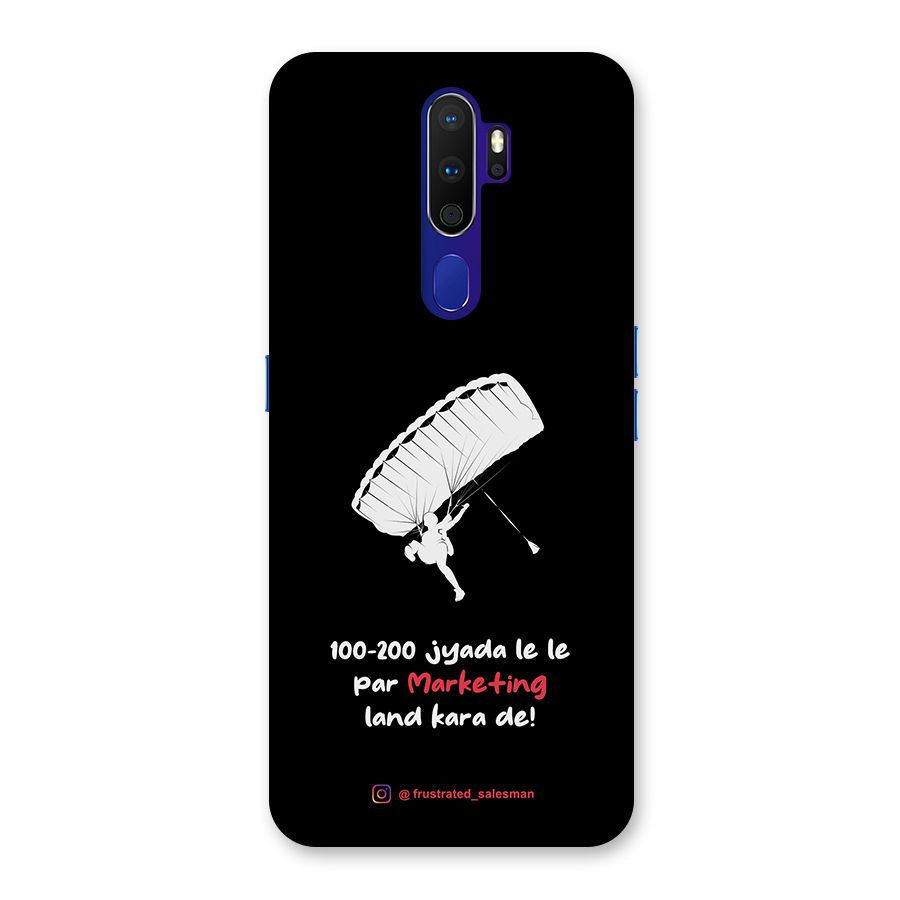 Marketing Land Kara De Black Back Case for Oppo A9 (2020)