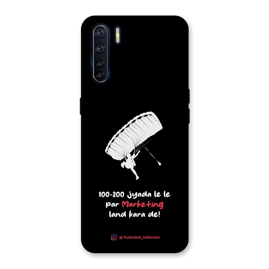 Marketing Land Kara De Black Back Case for Oppo F15
