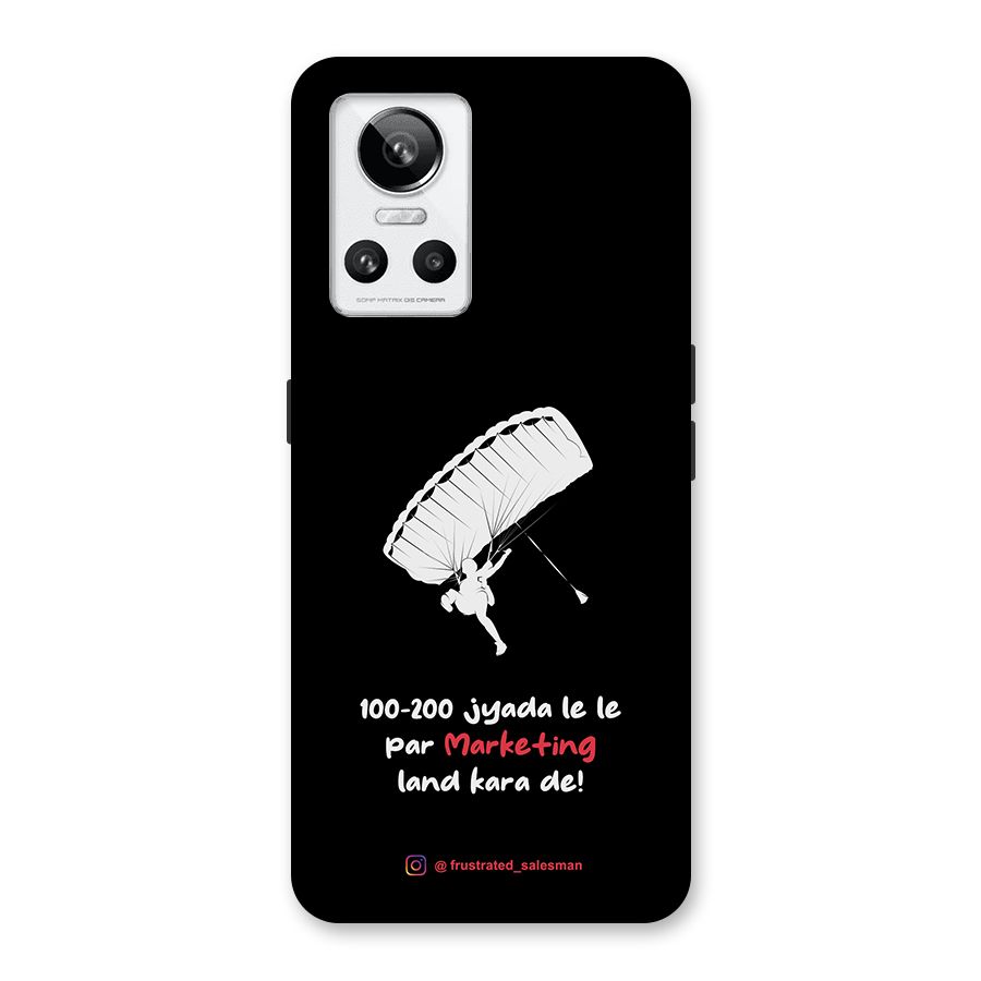 Marketing Land Kara De Black Back Case for Realme GT Neo 3