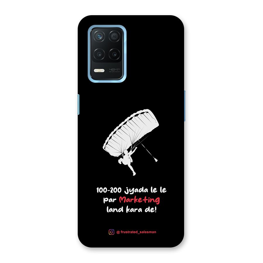 Marketing Land Kara De Black Back Case for Realme Narzo 30 5G