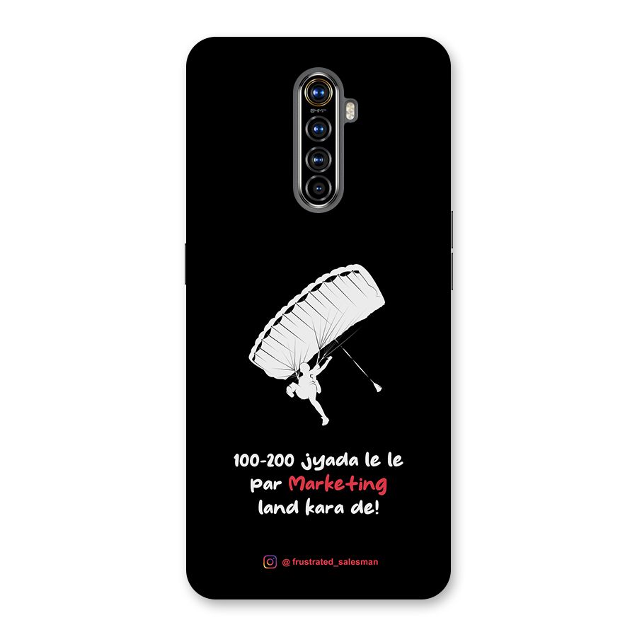 Marketing Land Kara De Black Back Case for Realme X2 Pro