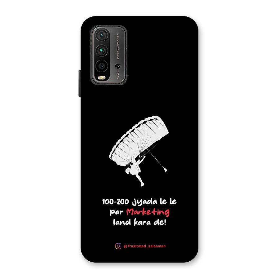 Marketing Land Kara De Black Back Case for Redmi 9 Power