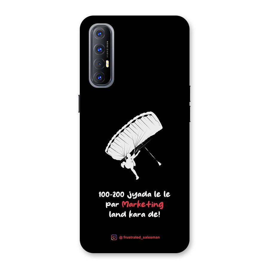 Marketing Land Kara De Black Back Case for Reno3 Pro