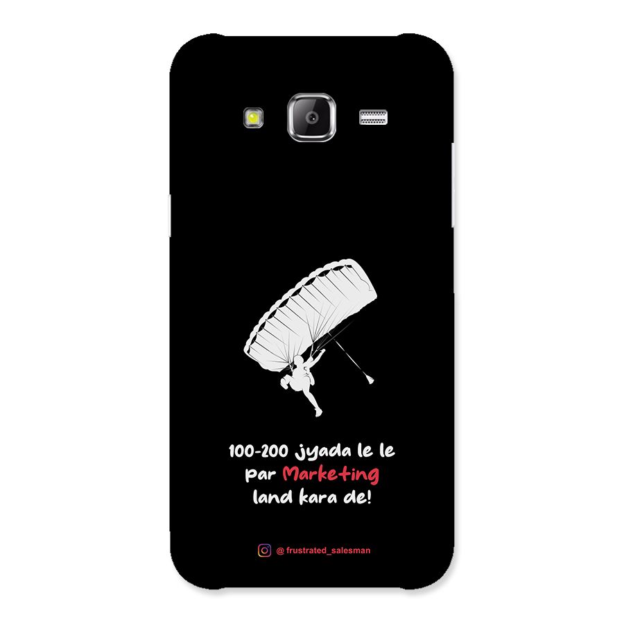 Marketing Land Kara De Black Back Case for Samsung Galaxy J2 Prime