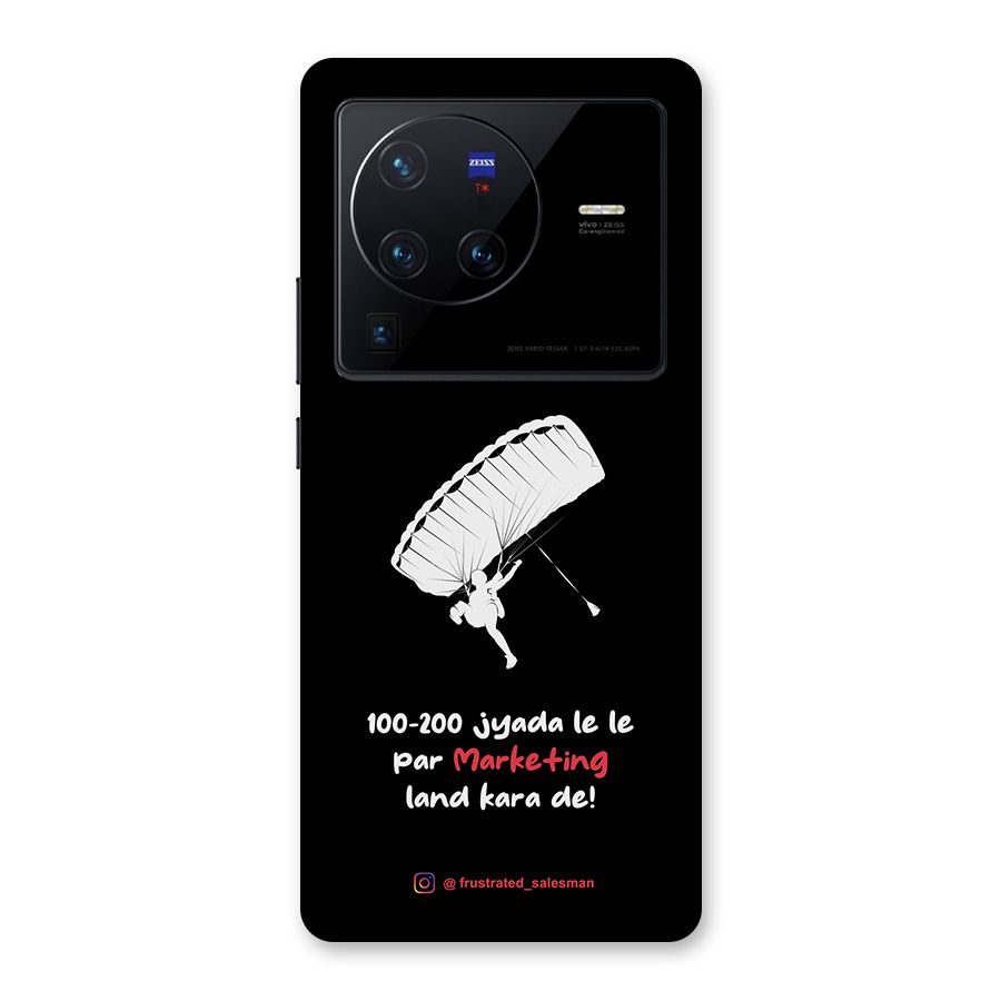 Marketing Land Kara De Black Back Case for Vivo X80 Pro