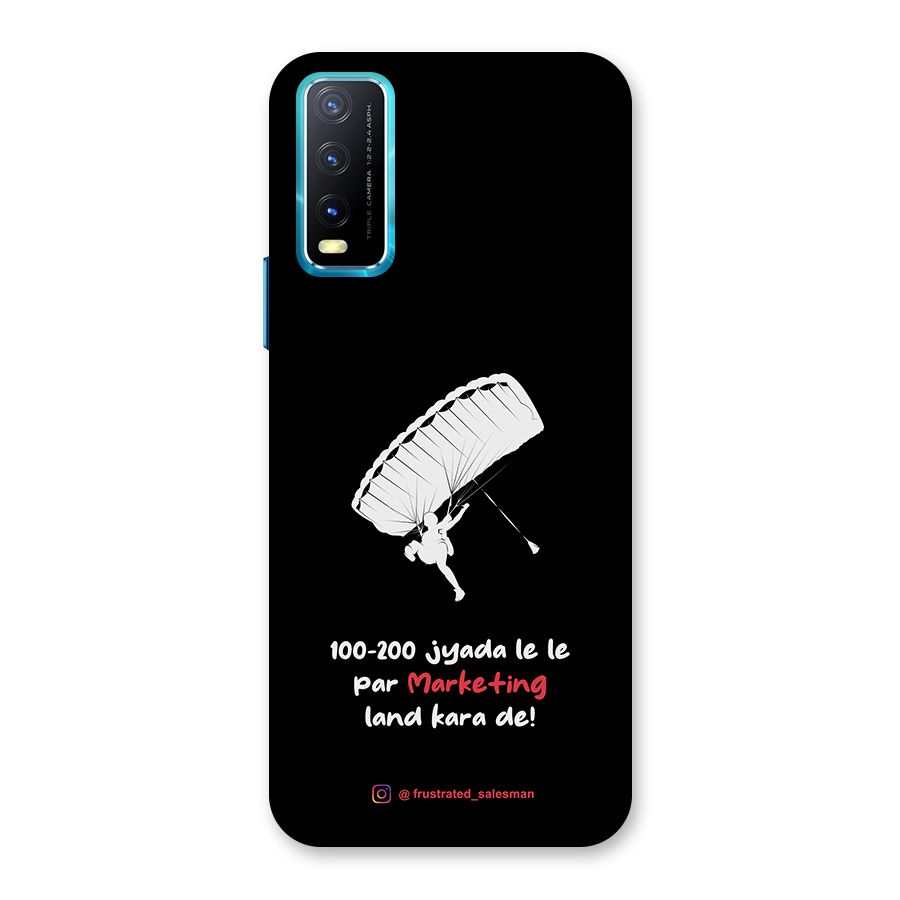 Marketing Land Kara De Black Back Case for Vivo Y20A