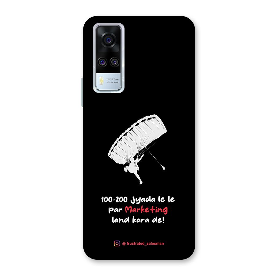 Marketing Land Kara De Black Back Case for Vivo Y31