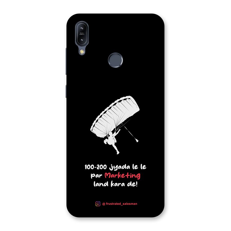 Marketing Land Kara De Black Back Case for Zenfone Max M2