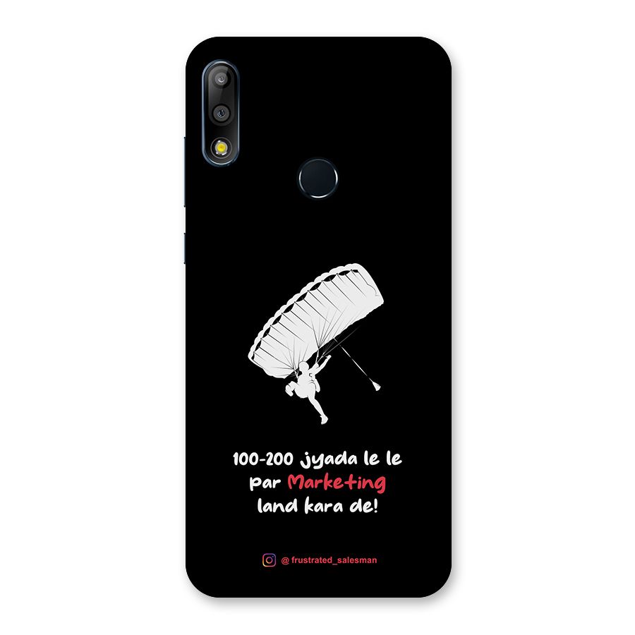 Marketing Land Kara De Black Back Case for Zenfone Max Pro M2