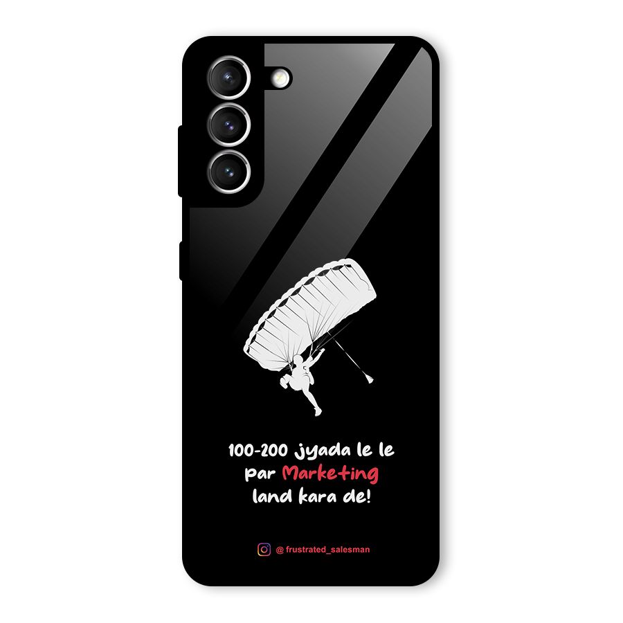 Marketing Land Kara De Black Glass Back Case for Galaxy S21 5G