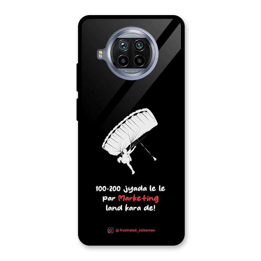 Marketing Land Kara De Black Glass Back Case for Mi 10i