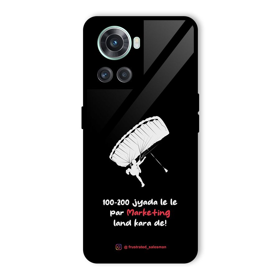 Marketing Land Kara De Black Glass Back Case for OnePlus 10R