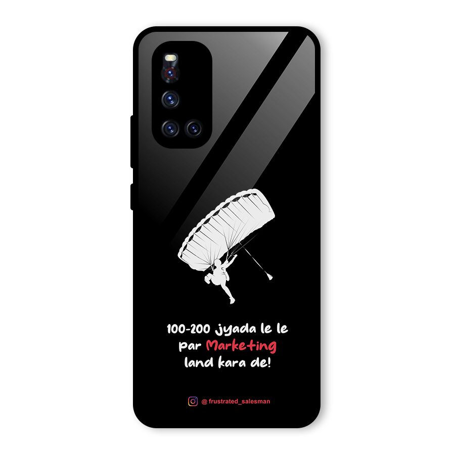 Marketing Land Kara De Black Glass Back Case for Vivo V19