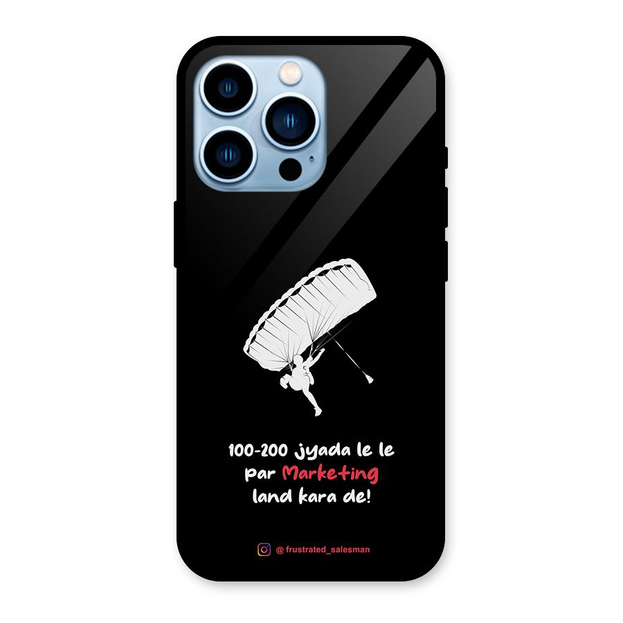 Marketing Land Kara De Black Glass Back Case for iPhone 13 Pro