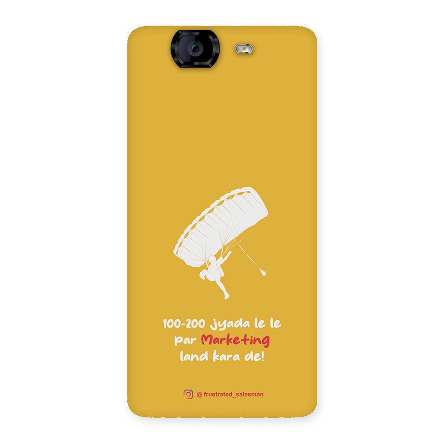 Marketing Land Kara De Mustard Yellow Back Case for Canvas Knight A350