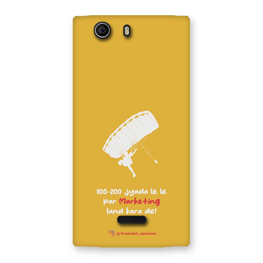 Marketing Land Kara De Mustard Yellow Back Case for Canvas Nitro 2 E311
