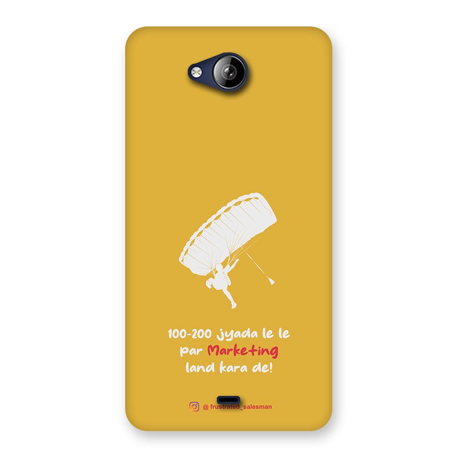 Marketing Land Kara De Mustard Yellow Back Case for Canvas Play Q355