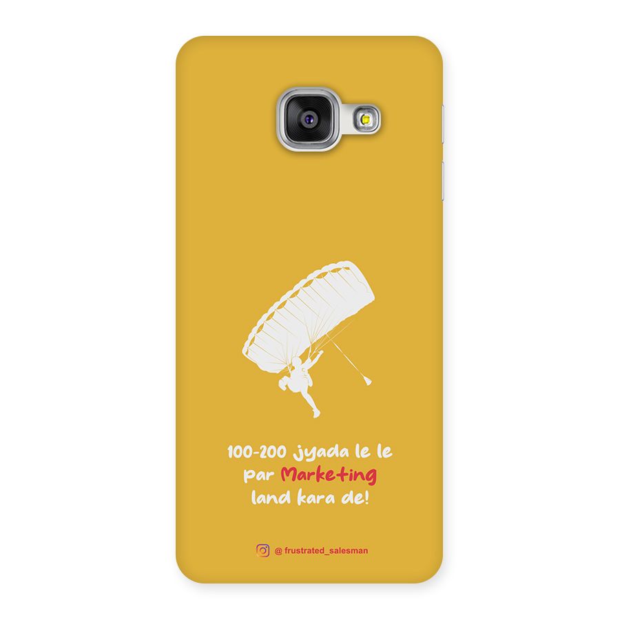 Marketing Land Kara De Mustard Yellow Back Case for Galaxy A3 2016