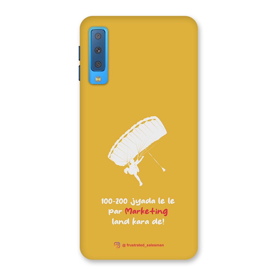 Marketing Land Kara De Mustard Yellow Back Case for Galaxy A7 (2018)