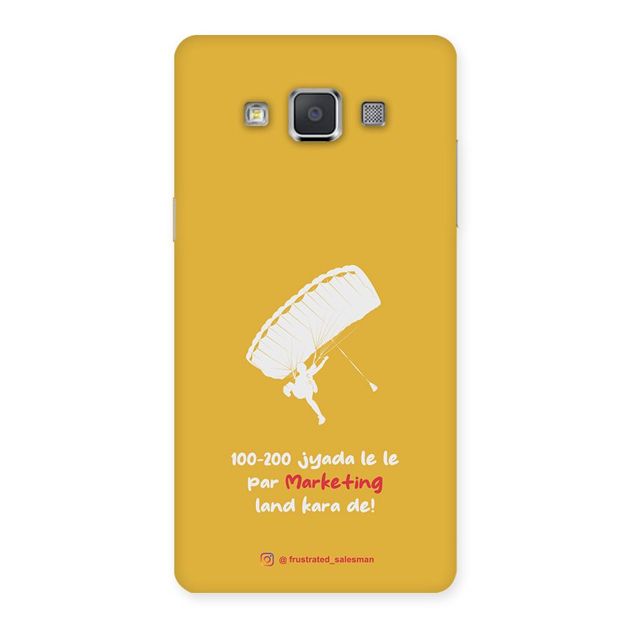 Marketing Land Kara De Mustard Yellow Back Case for Galaxy Grand Max
