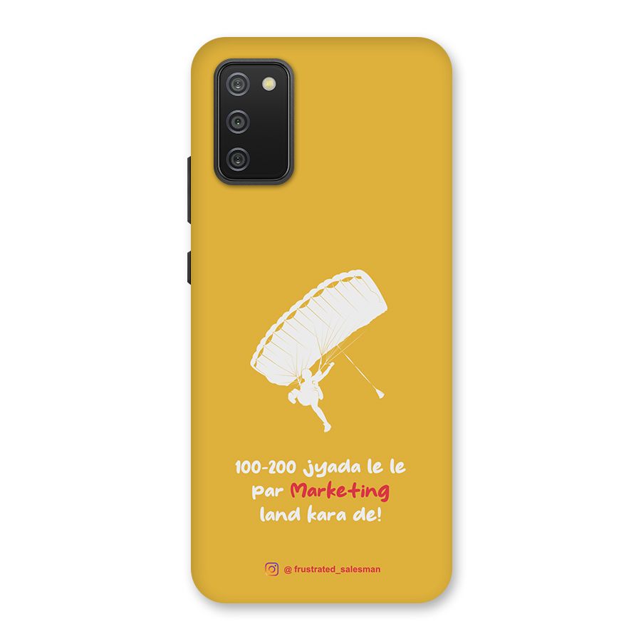 Marketing Land Kara De Mustard Yellow Back Case for Galaxy M02s