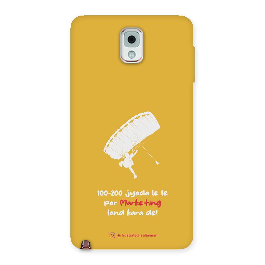 Marketing Land Kara De Mustard Yellow Back Case for Galaxy Note 3