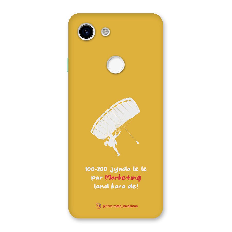 Marketing Land Kara De Mustard Yellow Back Case for Google Pixel 3