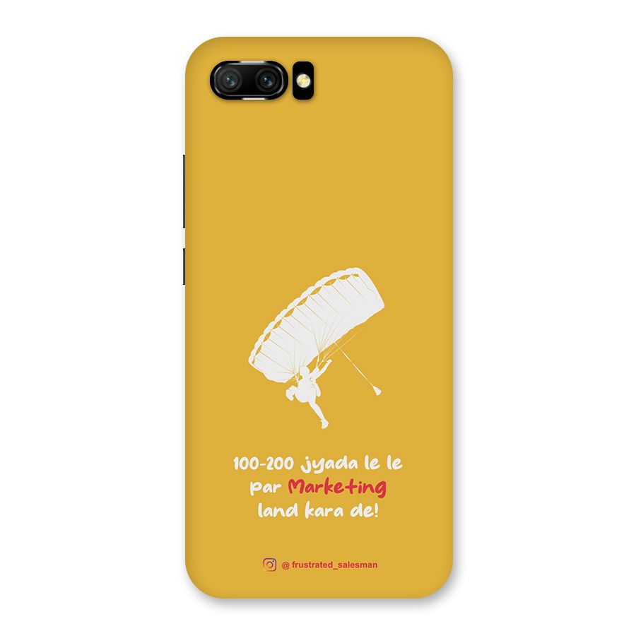 Marketing Land Kara De Mustard Yellow Back Case for Honor 10