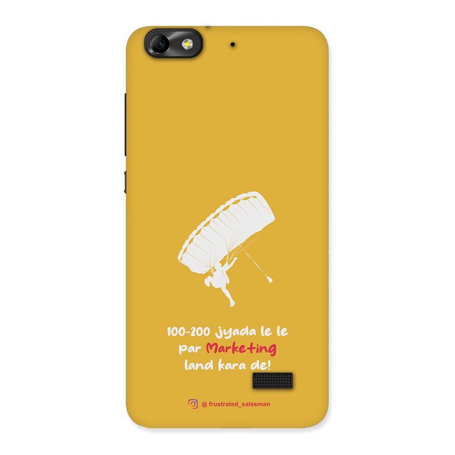 Marketing Land Kara De Mustard Yellow Back Case for Honor 4C