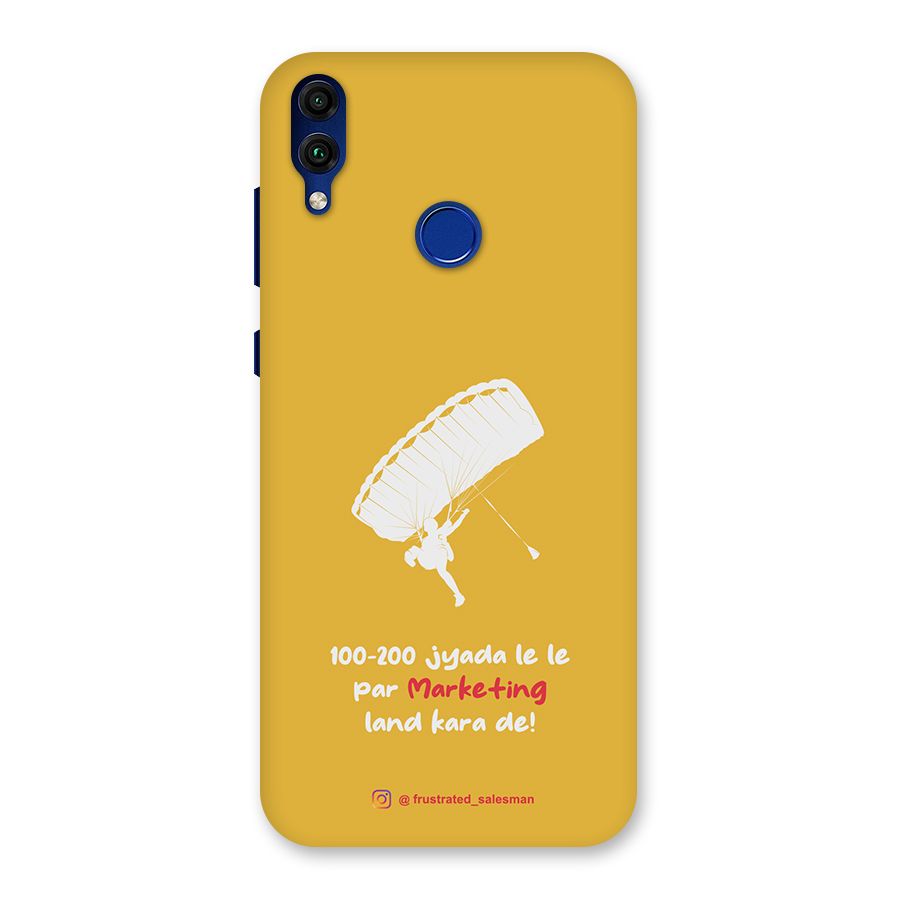 Marketing Land Kara De Mustard Yellow Back Case for Honor 8C