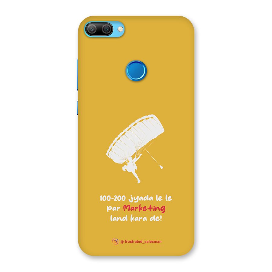 Marketing Land Kara De Mustard Yellow Back Case for Honor 9N