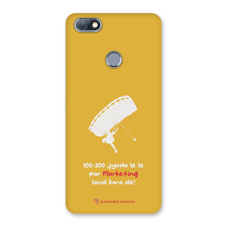 Marketing Land Kara De Mustard Yellow Back Case for Infinix Note 5