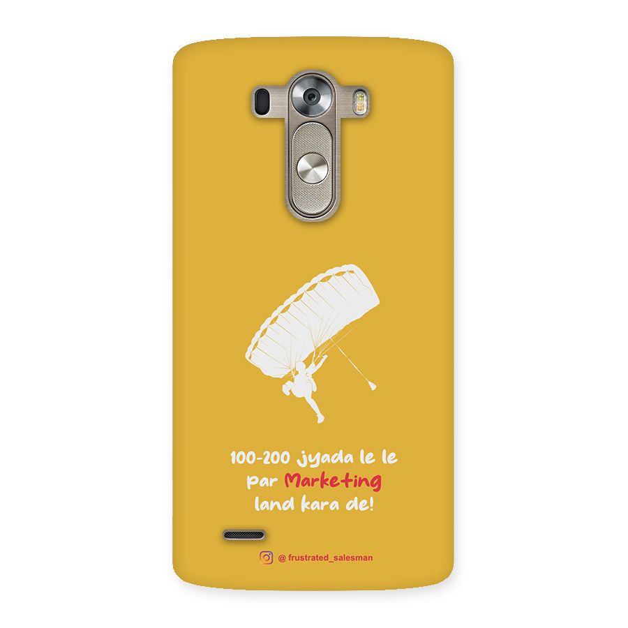 Marketing Land Kara De Mustard Yellow Back Case for LG G3