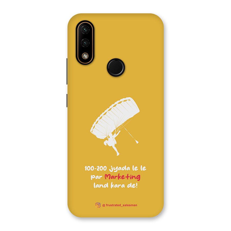 Marketing Land Kara De Mustard Yellow Back Case for Lenovo A6 Note