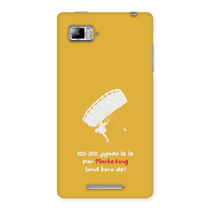 Marketing Land Kara De Mustard Yellow Back Case for Lenovo Vibe Z K910